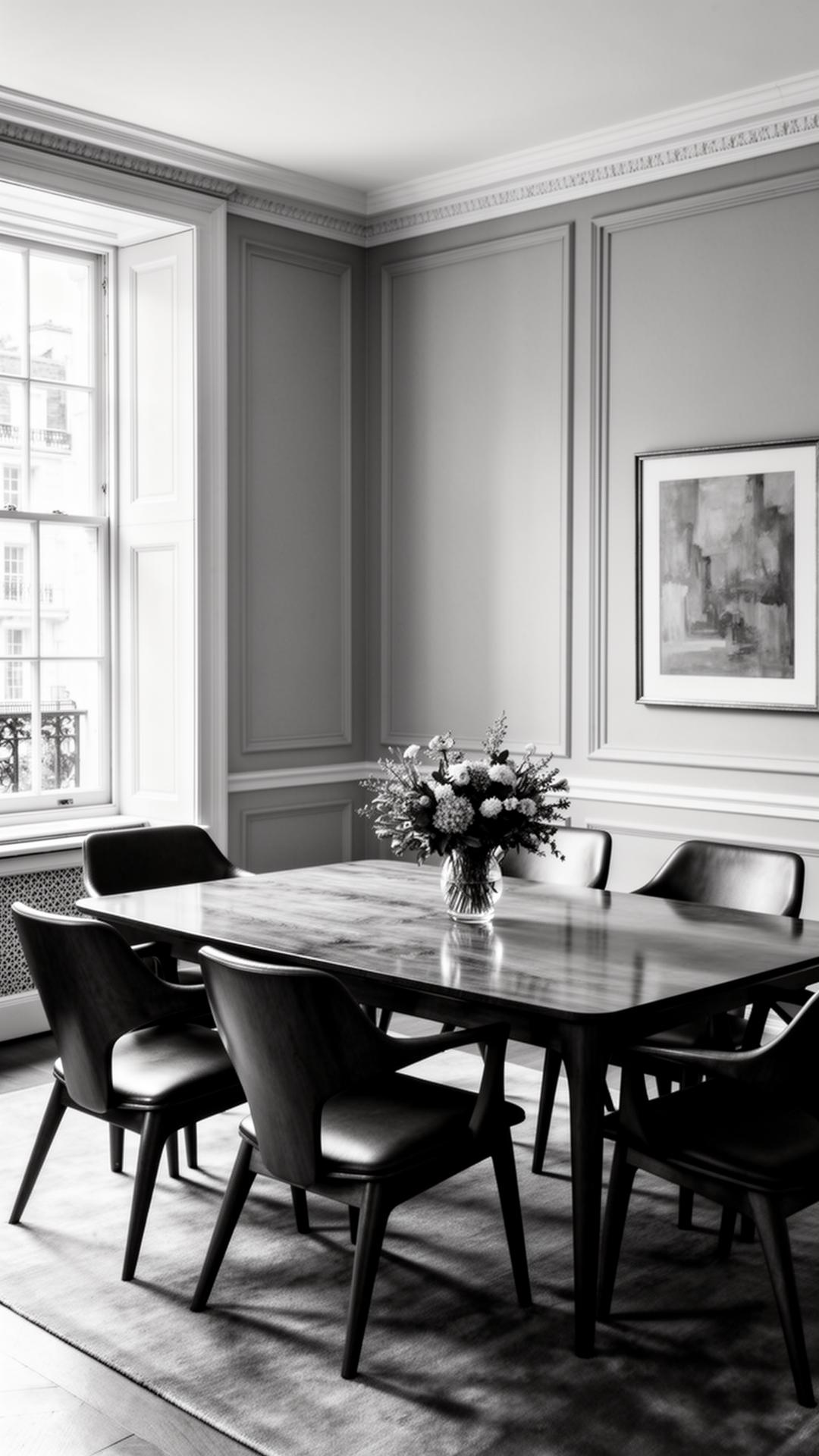 A private meeting room in a London townhouse